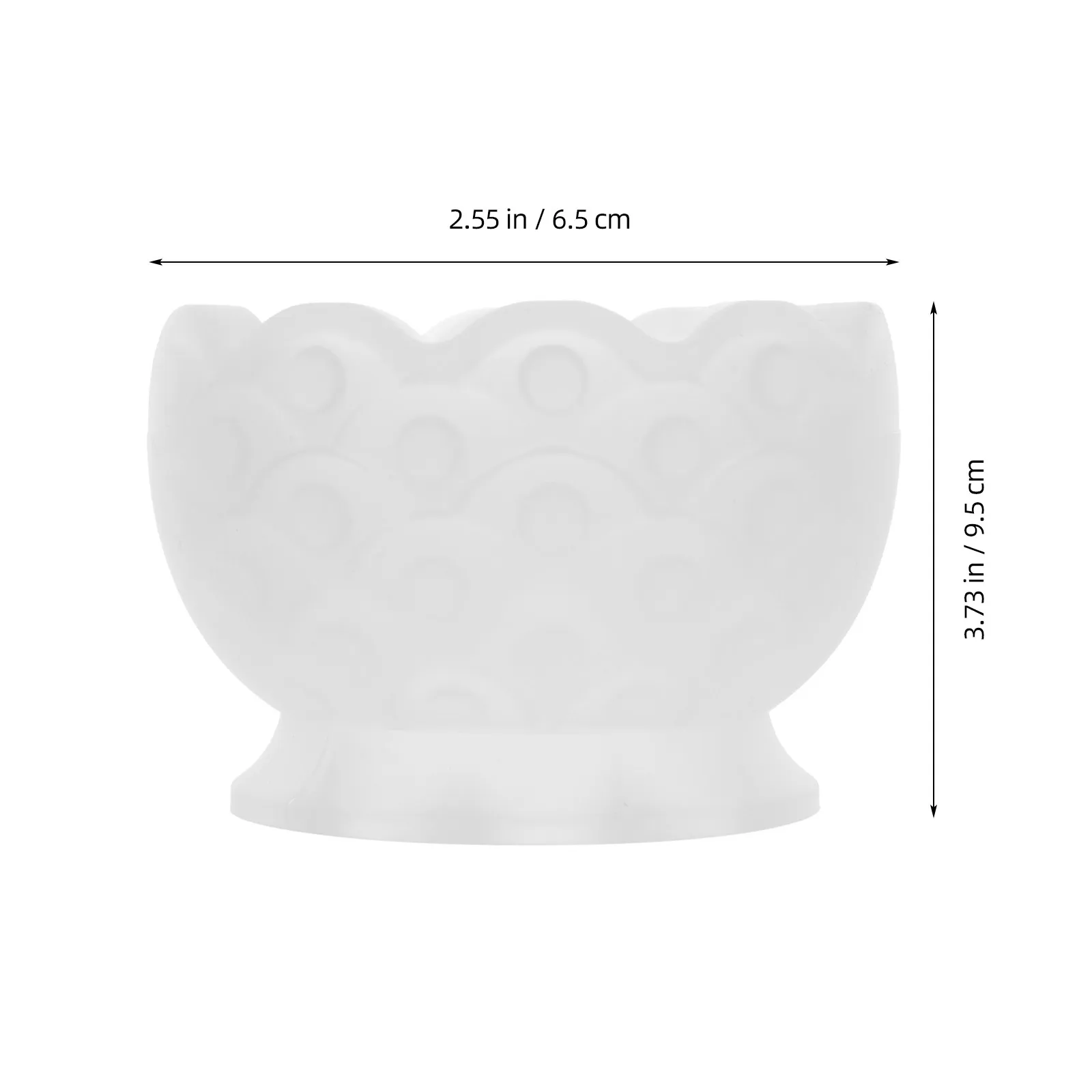 

1Pcs Silicone Mold for DIY Crystal Epoxy Bowl Making Creative Relief Mould Strong Wear Resistant Craft Accessory Tool