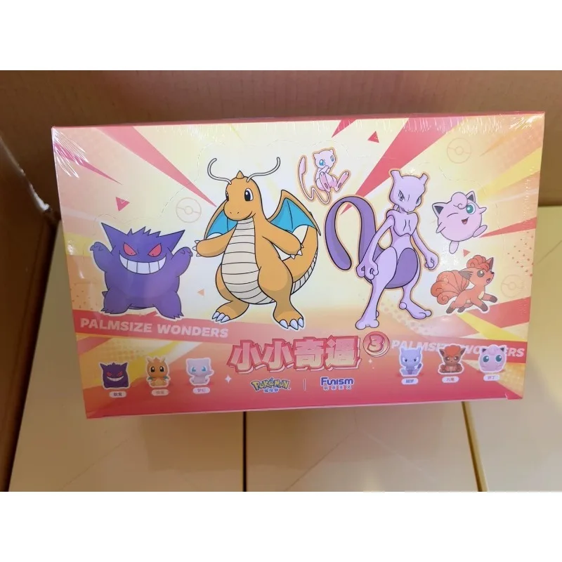 

Фигурка покемона Jigglypuff Mewtwo Vulpix Goupix Little Adventure Dragonite слепая коробка детская игрушка