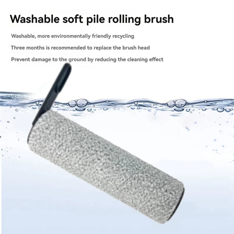 Brosse à rouleau de remplacement ABVI-2PCS pour aspirateur sec et humide sans fil Dreame Trouver K10 / K10 Pro, pièces détachées