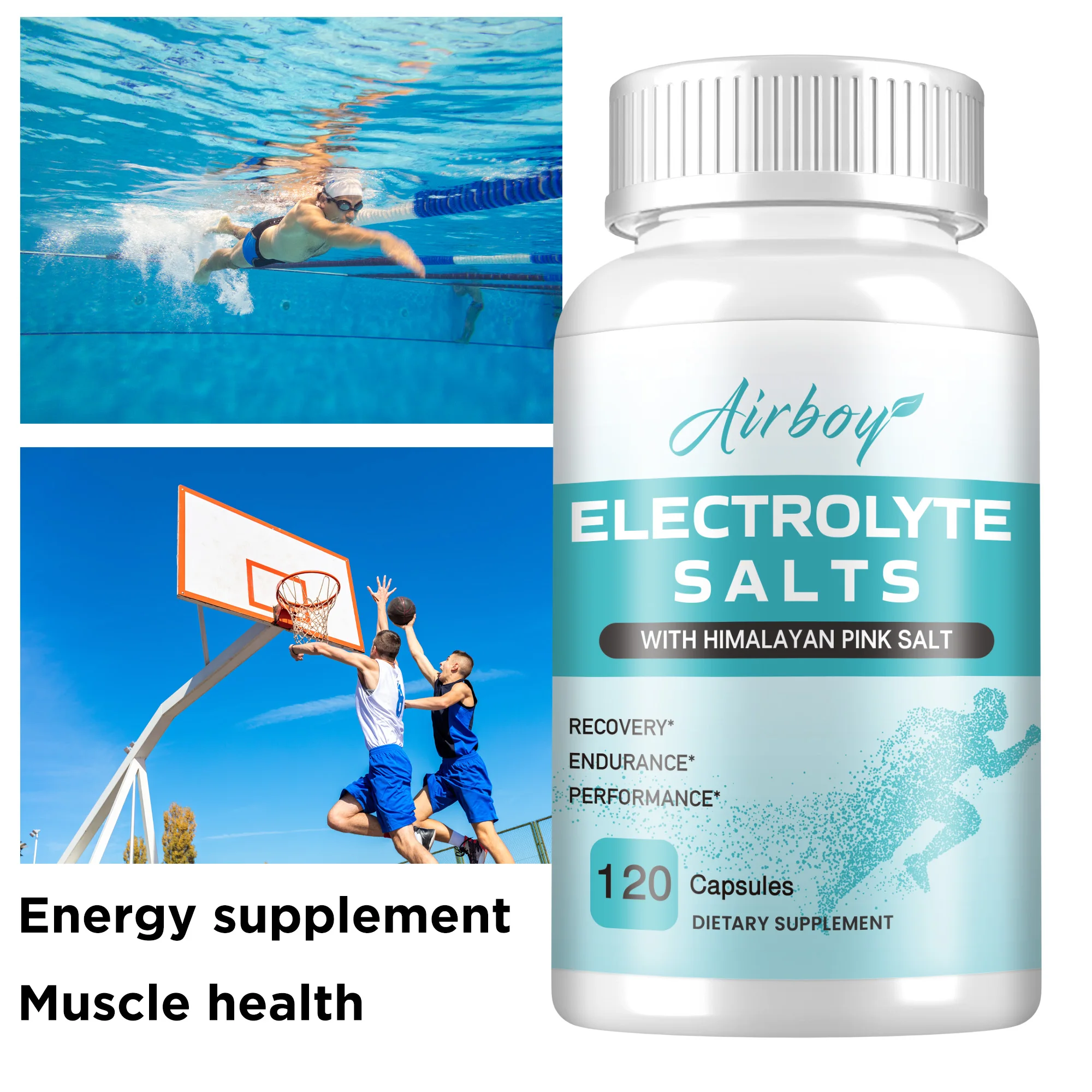 

Капсулы солей электролита — уменьшают мышечные судороги, повышают выносливость, повышают уровень энергии, поддерживают баланс электролита