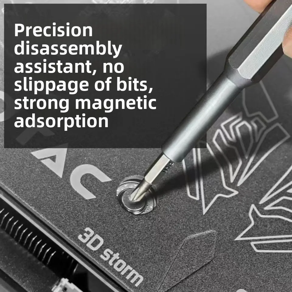 طقم مفك برغي 25 في 1 مفك براغي Se سداسية رأس مسطح مفك مغناطيسي رأس آيفون PC WatchCameraGlasses #3