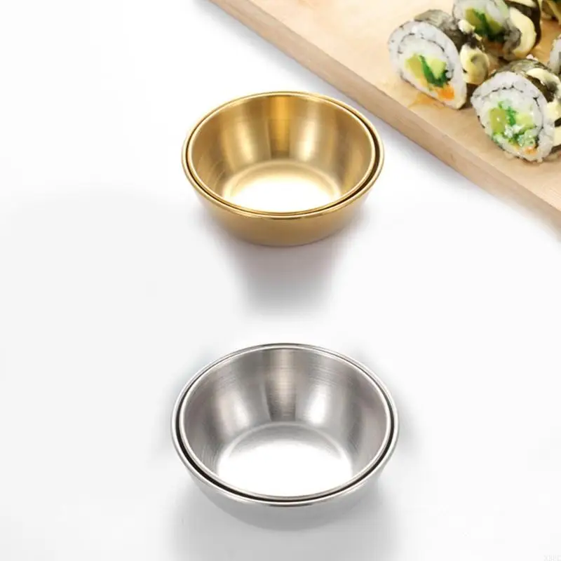 

Practical Serving Dish Functional Stainless Steel Spices Plate Suitable For Cooking Enthusiasts And Cooking Experts X3UC