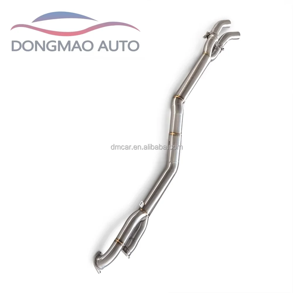 

Подходящая спортивная выхлопная система из нержавеющей стали среднего размера 304, дизайн большого диаметра