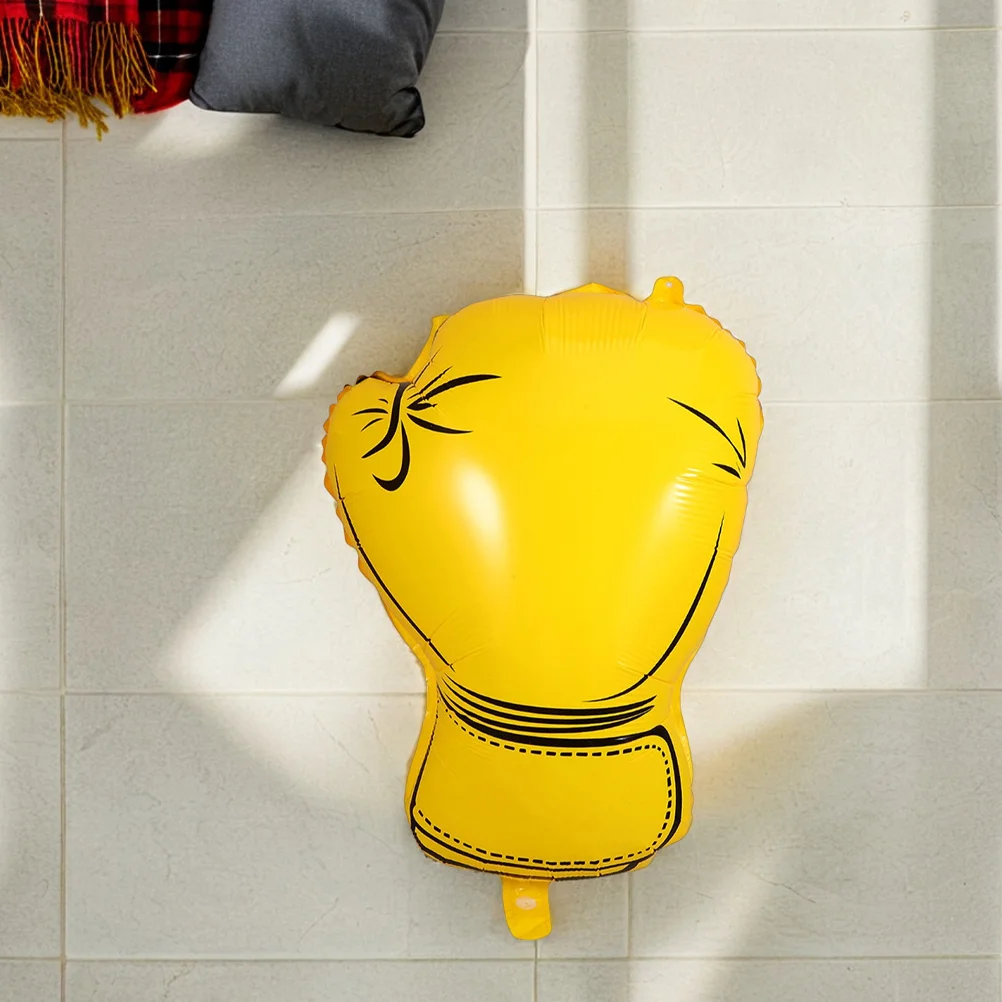 

6Pcs Boxing Gloves Foil Balloons Inflatable Colorful Boxing Party Decorations Birthday Wrestling Sports Event Supplies