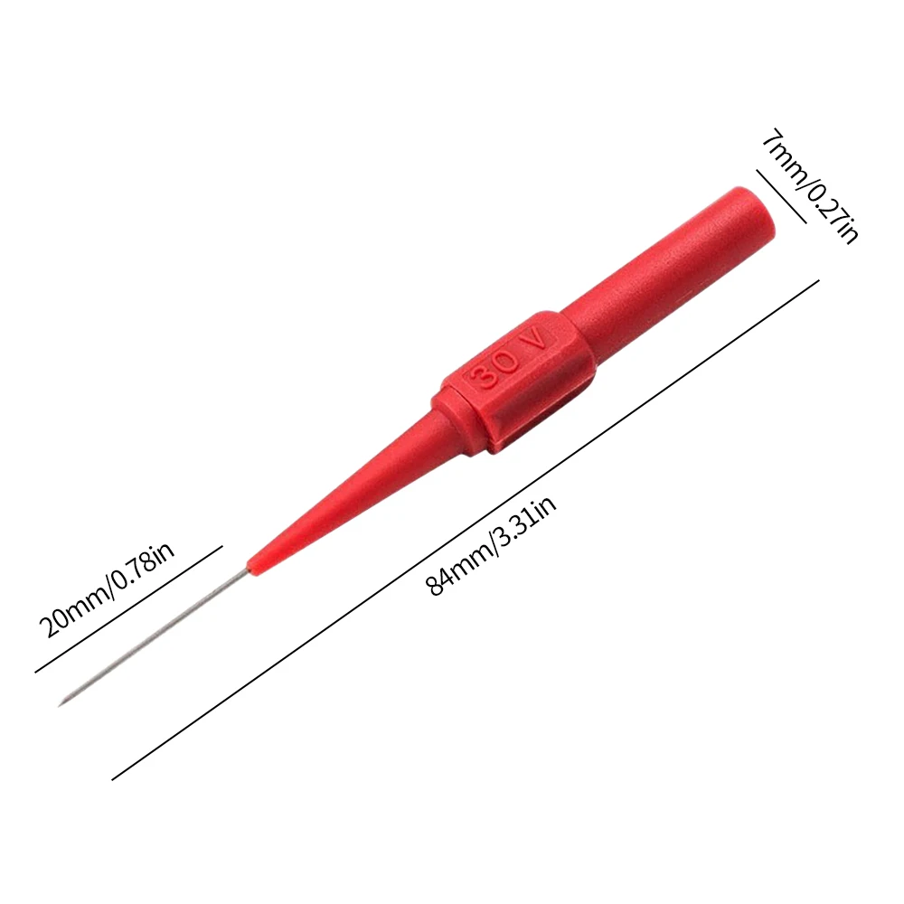 1pc New Automotive Multimeter Test Probe Needle Voltage Testers Electrical Diagnostic Tools for Car Battery and Circuit Testing
