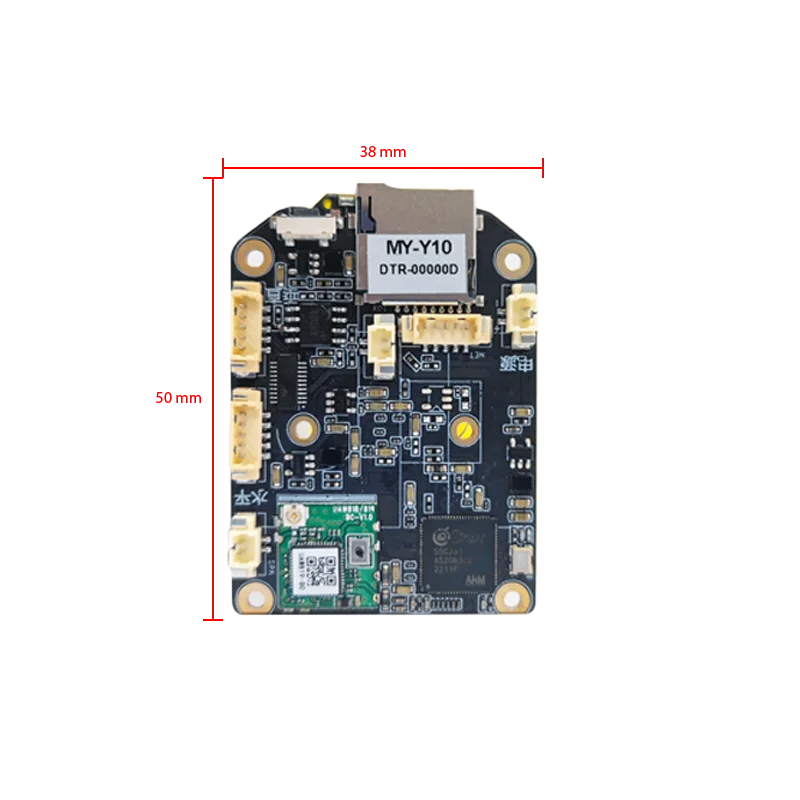 MY-Y10 MSC335 3MP touristes bande WiFi PTZ Cmos IPC Tech pour la surveillance à domicile intérieure hler ments ou applications robotiques intelligentes