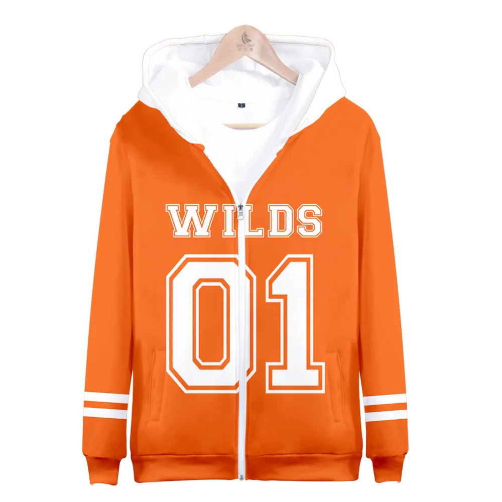 The Foxhole Court Zip Hoodies Women Men Hooded Sweatshirt WILDS JOSTEN MINYARD Cosplay Zipper Hooded Jacket