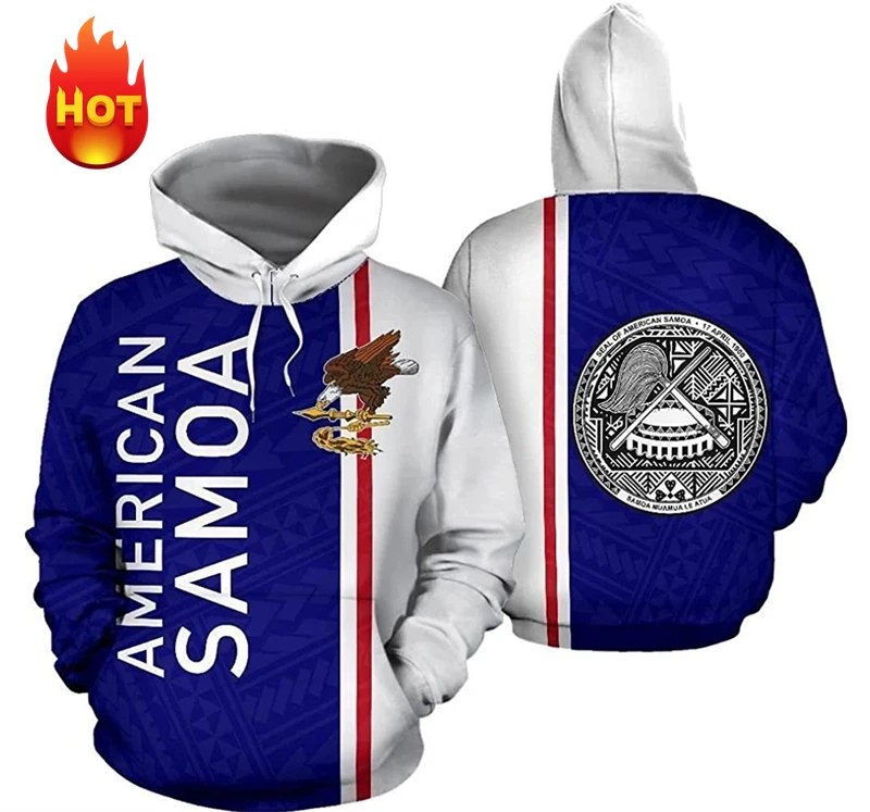 Samoa Hoodie Turtle Pattern Polynesian Style 3D Printed Hoodies Men Women Fashion Pullover Personality Sweatshirts Men Clothing