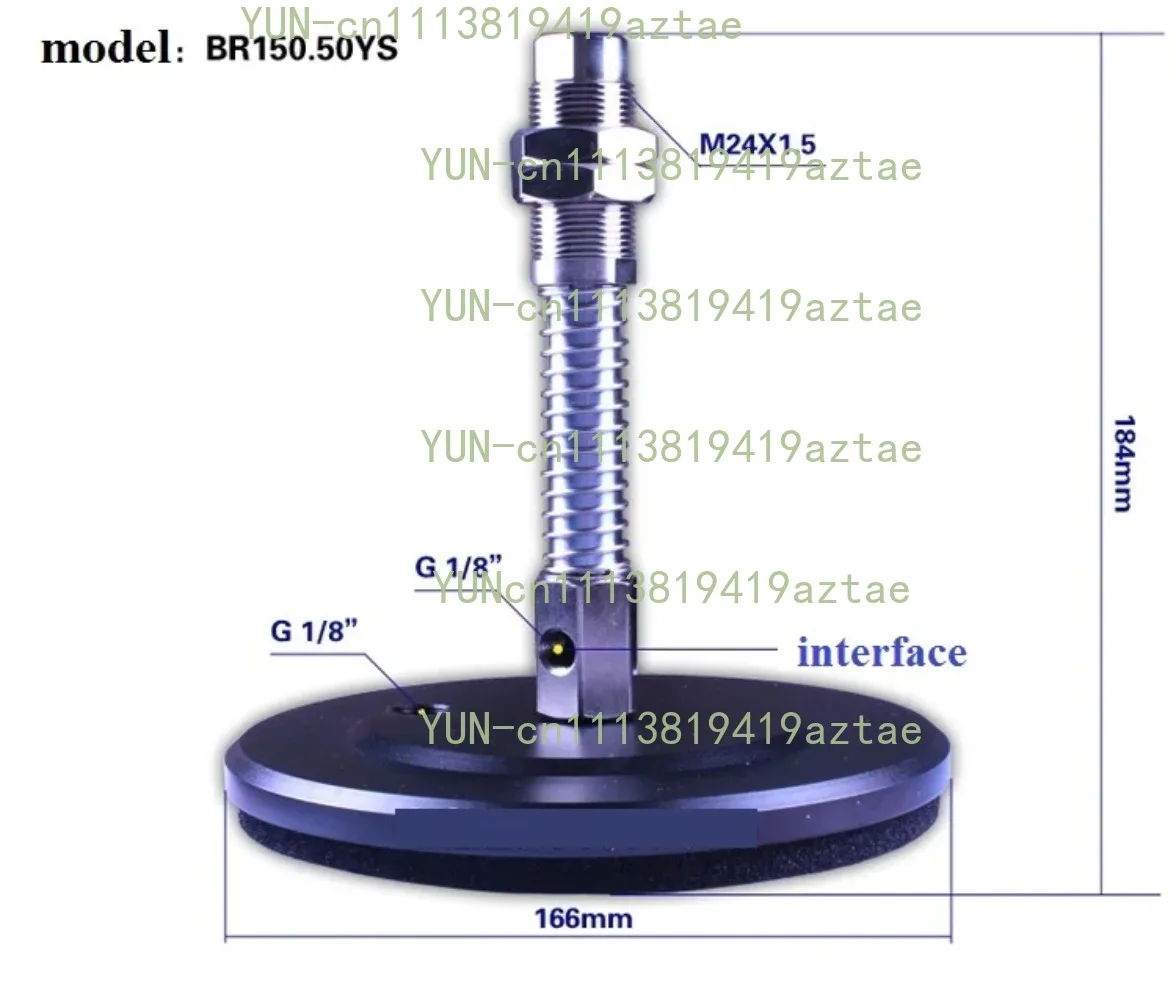 Sponge sucker  vacuum  automation brick stone veneer wood cardboard cartons sucker spreader BR50 BR100 BR150