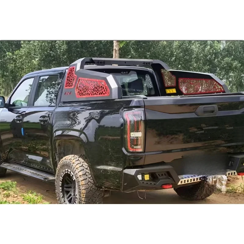 High Quality Heavy Duty Carbon Steel Adjustable Anti Roll Frame Full Size Pickup Truck Bed Tent Accessories