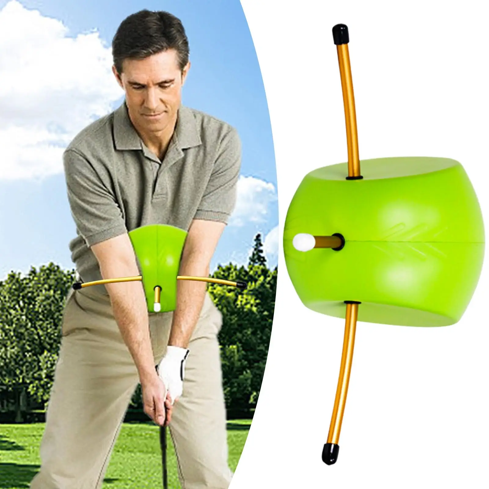 Corrector Swing Trainer Connecting Ball For Golf Chipping Accessories Golf Swing Arm Postures Corrector Golf Swing Chicken Wings