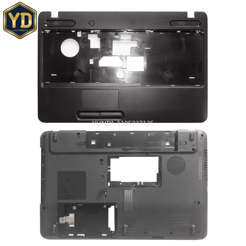 YD новый для Toshiba Satellite C650 C655 C655D чехол для упора для рук без тачпада/нижняя нижняя крышка корпуса ноутбука