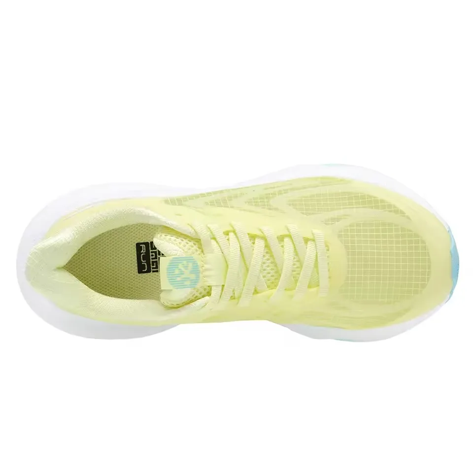 BMAI coussin 20KM chaussures de course pour femmes à lacets chaussures de sport pour femmes maille espadrilles décontractées respirant concepteur Jogging formateurs
