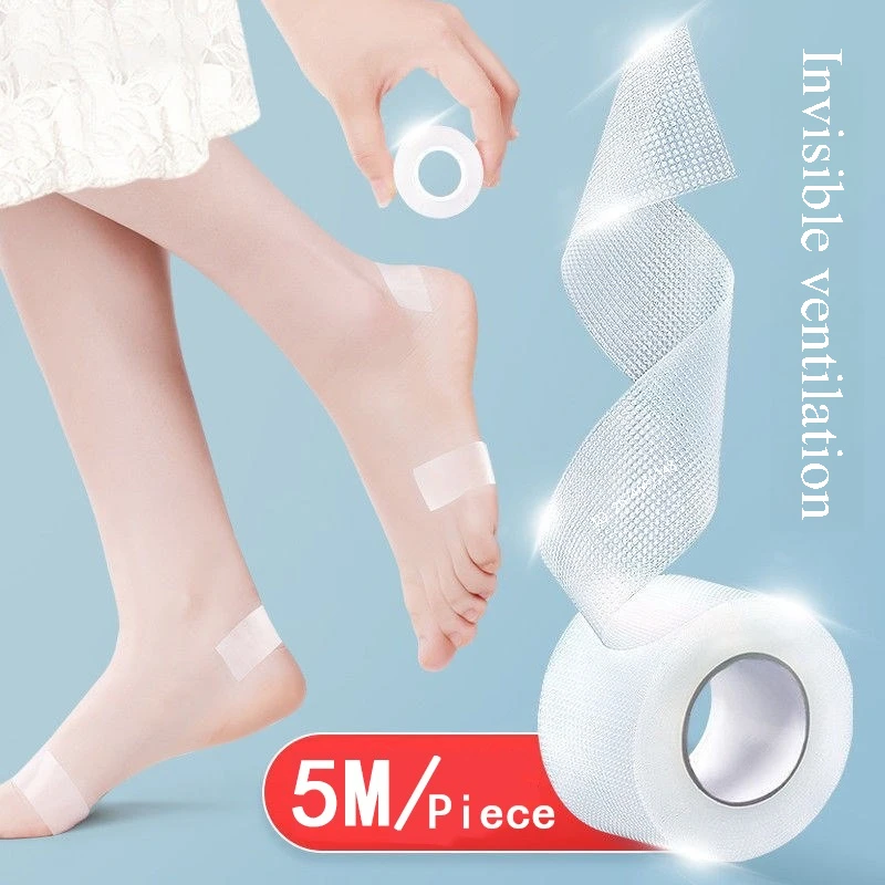 1-3-5Pcs Self Adhesive Waterproof Medical Tape For Foot Heel Blister Prevention Invisible Anti Wear Bandage Plaster Patch