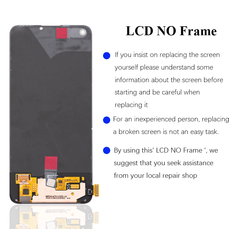 Imagem -03 - Original Lcd Display Touch Screen Substituição Montagem Digitalizador Oppo Reno Lite Cph2205