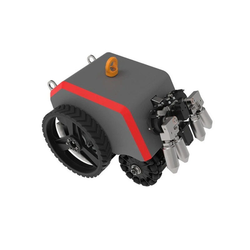 

High pressure spray intelligent cleaning robot Inner cabin cleaning robot Metal vertical wall climbing robot