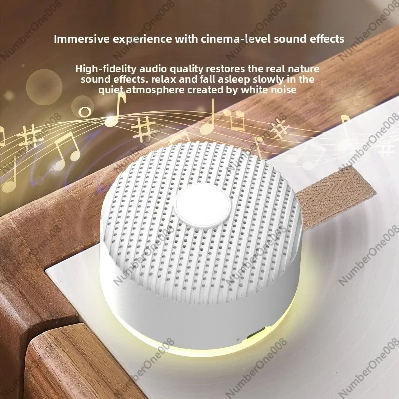 White Noise Machine for Baby Soothing, Sound Machine Sleep Aid Therapy with Relaxing Nature Sounds, Adult Sleep Trainer