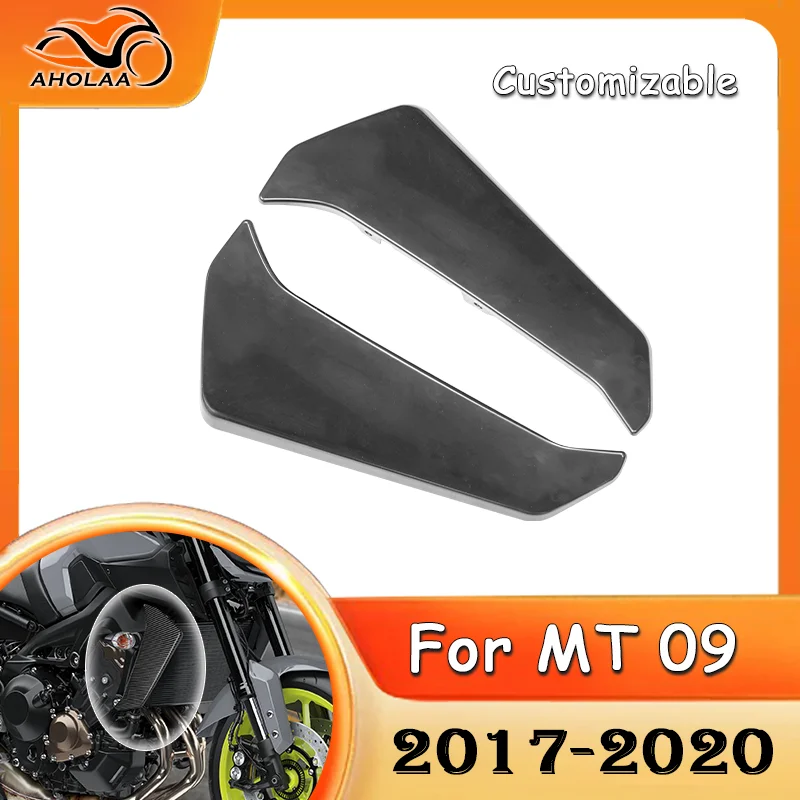 

Motorcycle Radiator Side Panels Cover Water Cooler Fairing For Yamaha MT 09 MT09 2017 2018 2019 2020 ABS Plastic Protector