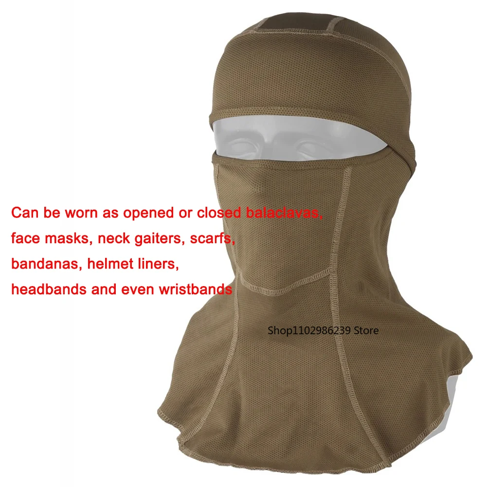 Full Face Balaclava Mask Medieval Style Motorcycle UV Protector Scarf Breathable Knight Headgear Arab Neck Gaiter for Men Women