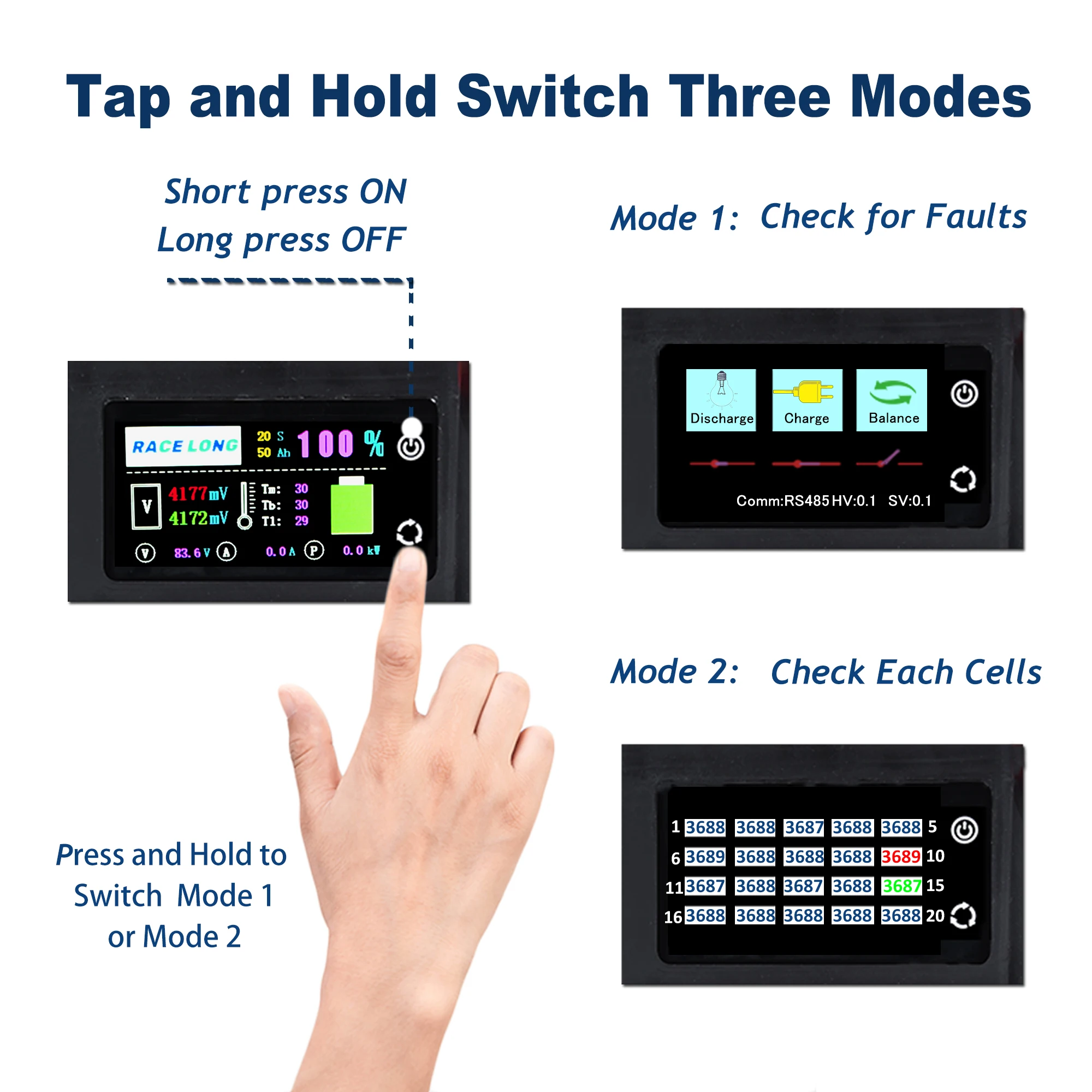 ل SURRON بطارية ضوء النحل X بطارية سعة كبيرة بلوتوث 60 فولت سامسونج استبدال مباشر النمل BMS دراجة نارية أجزاء الدراجة الإلكترونية #6