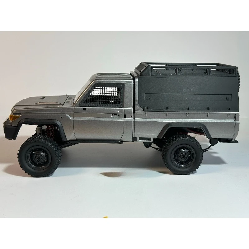 1/12 Scale MN82 RC Crawler Truck Rear Cargo Box with Roof Rack – 2-Piece Decorative Upgrade Parts Set (Simulation Accessories)