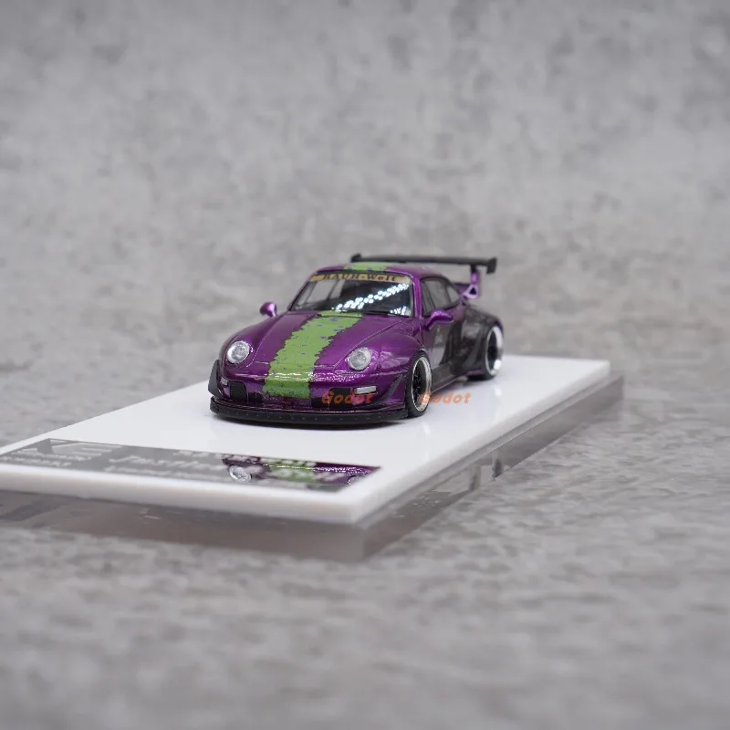 Xke 1:64 RWB993 ألعاب معدنية للسيارات دييكاست نموذج معدني هدايا #2