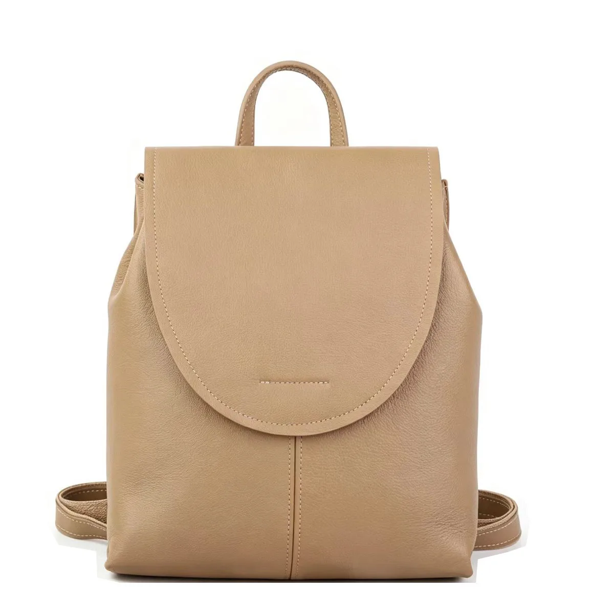 2026 New Women Cow Leather Backpack Casual Daily Tote or Shoulder Bags Multi-functional Genuine Leather Travel Bag