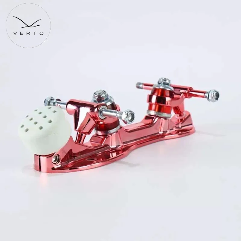 Double-row Skates Aluminum Alloy Triangular Bracket Four-wheel Skates Shoe Wheel Seat Frame Durable