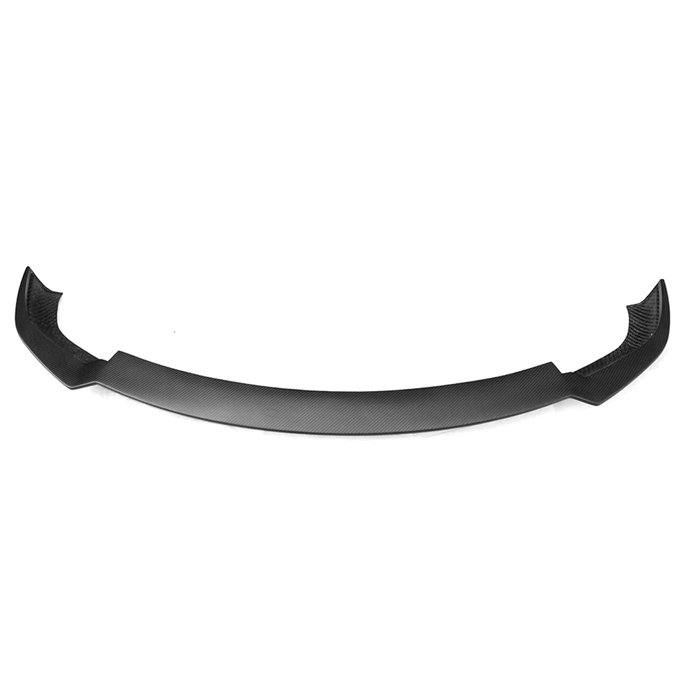 

Dry Carbon Fiber Cover for Teslal Model X 2023 2024 Car Front Bumper Lip Body Kit Spoiler Splitter Canard Guard Protector