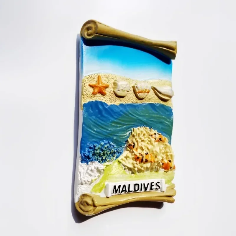 Maldives Souvenirs Starfish Bottle Opener Clownfish Fridge Magnets Home Decoration Wedding Gifts