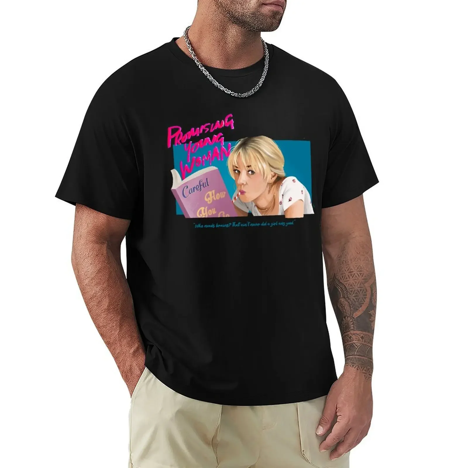 

Promising Young Woman T-Shirt sweat plus size tops heavyweights shirts graphic tees workout shirts for men