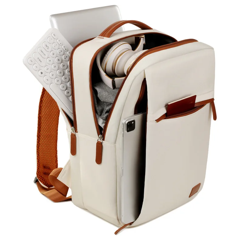 Backpack for men and women, business laptop bag, casual cross-border fashion, versatile and minimalist