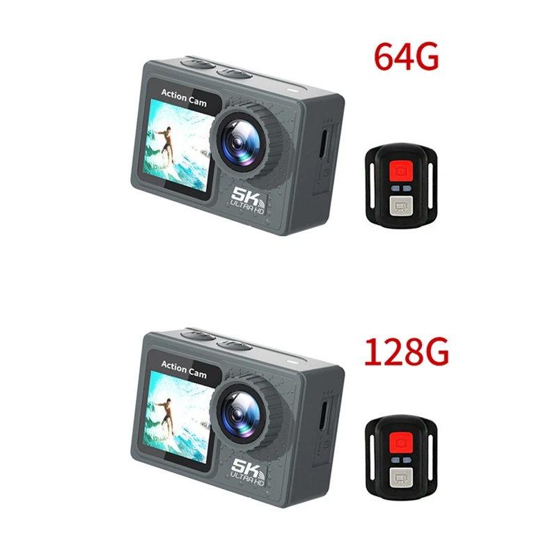 

Retail Action Camera Waterproof Action Camera Action Outdoor Camera Anti-Shake 170°A+ Grade High Resolution Wide Angle Lens