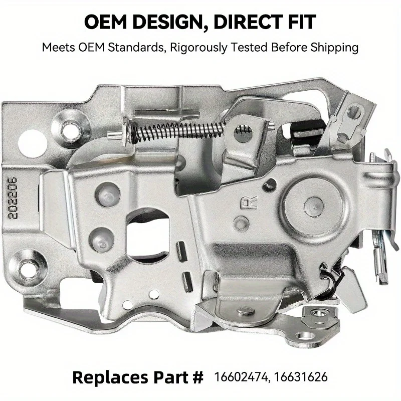 مشغل قفل الباب الأمامي الأيمن 940-103 (16631626) لسيارة تشيفي أسترو/سترة وجي إم سي C1500/C2500/K1500/يوكون #5