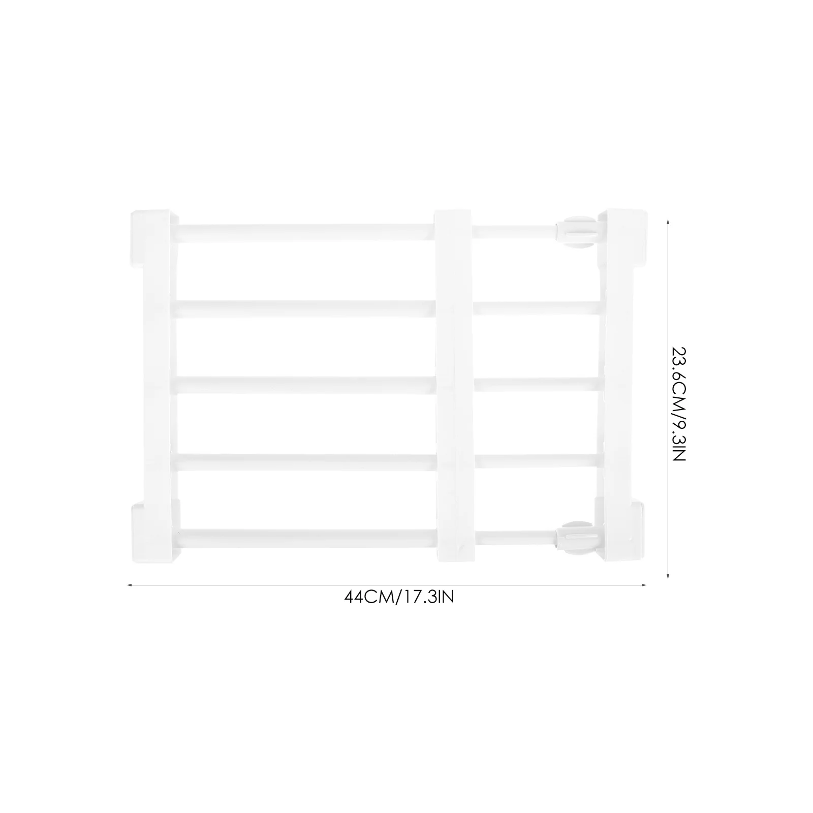 Einziehbare Spannung, verstellbarer Organizer, abnehmbares Lagerregal, verschleißfeste Regale, Haushaltsschrankregal, Schrankregal