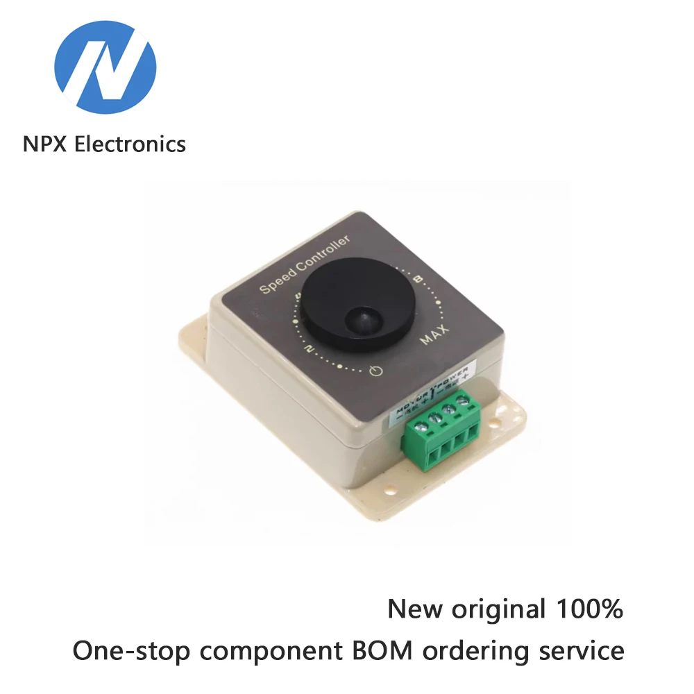 

PWM DC motor speed controller for 12V, 24V, 36V, 48V, 20A. High-power DC controller with waterproof function.