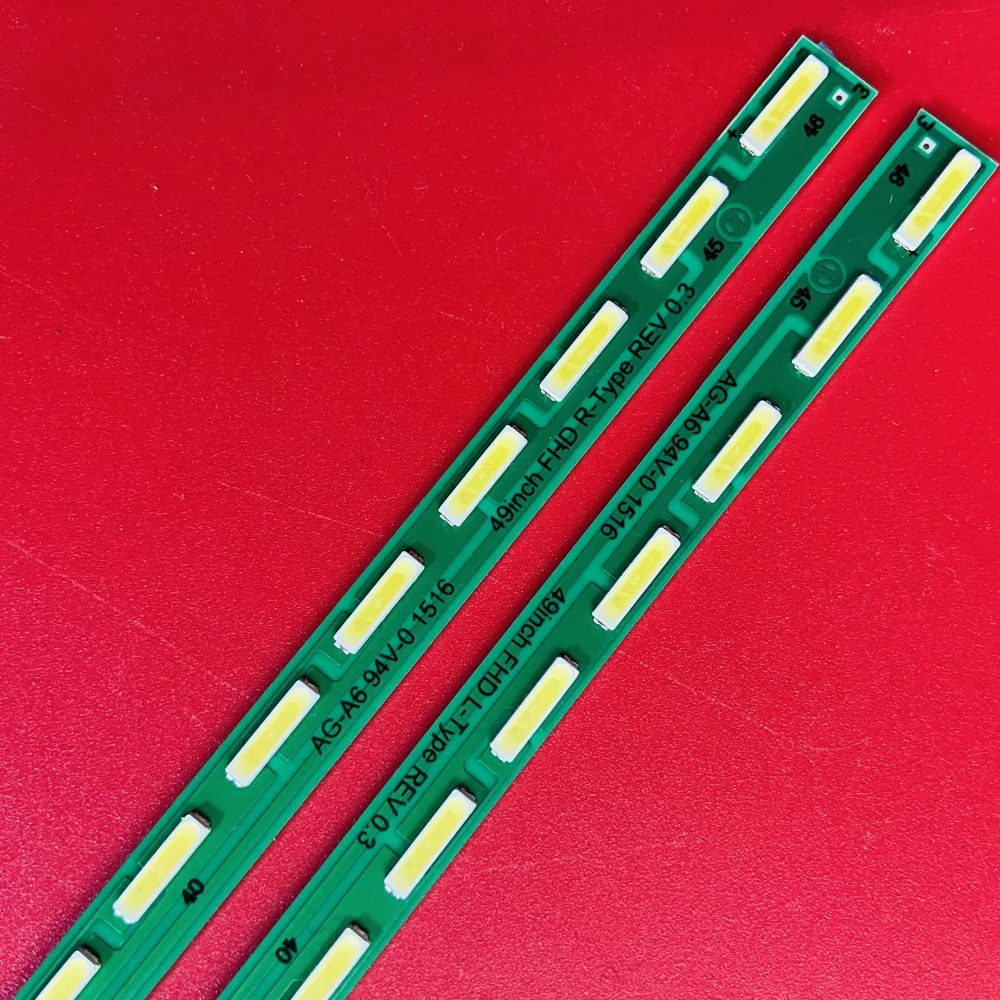 New 2pcs LED 49LF6300-UA 49LF630V 49LX570H-UH UA 49SE3KB-BE B 49LF6329-AEU ZC 49LF632V-ZC 49LF5400 49LF630 49LF634V 49PUS7100/60