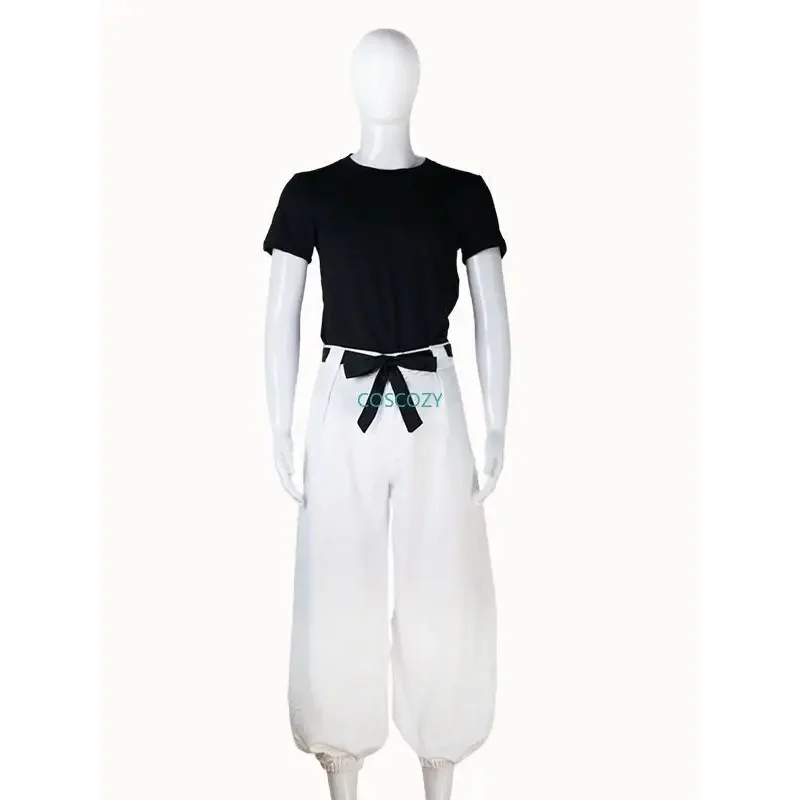 2025 Nuovo Anime Jujutsu Kaisen Toji Costume Aldult Pantaloni unisex Parrucca Halloween Rave Combat Fushiguro Cosplay Cos