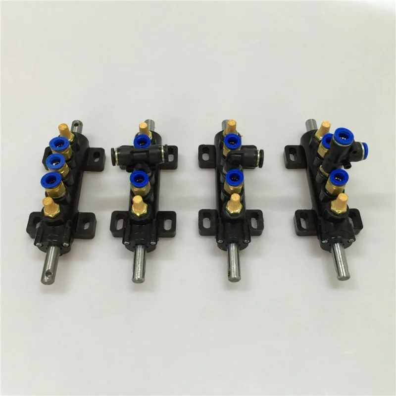 

4pcs Five-way Valve Tire Changer Valve Foot Pedal Valve Triumph Cutting Regular