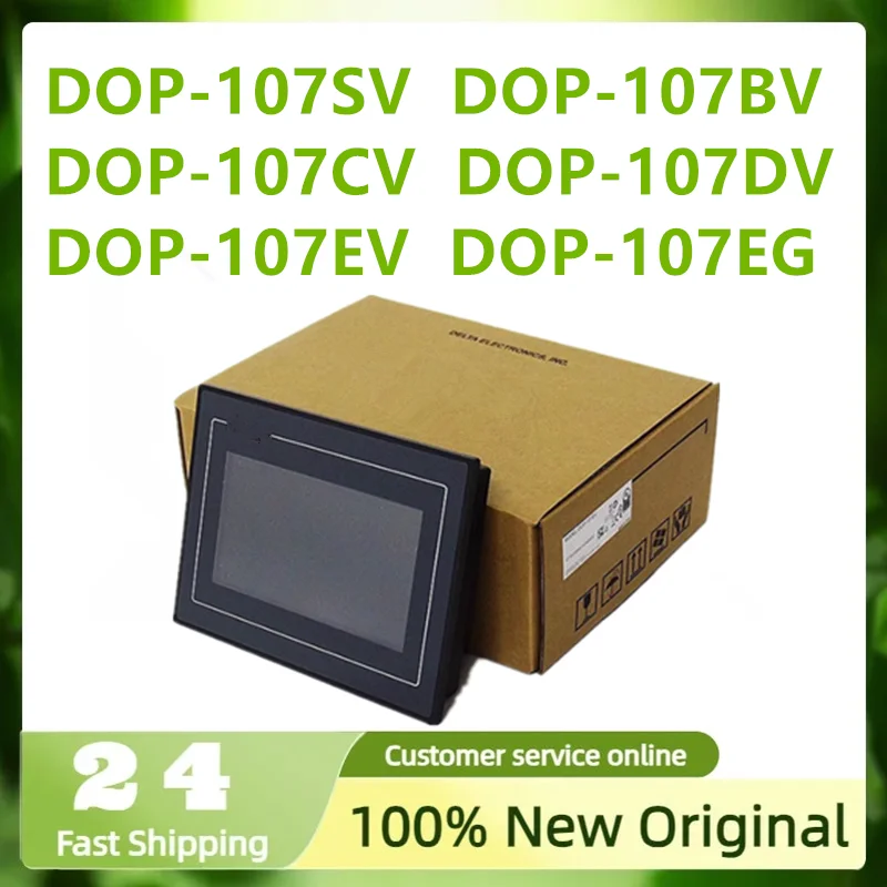 New original DOP-107SV  DOP-107BV DOP-107CV  DOP-107DV DOP-107EV  DOP-107EG 7-inch touchscreen human-machine interface