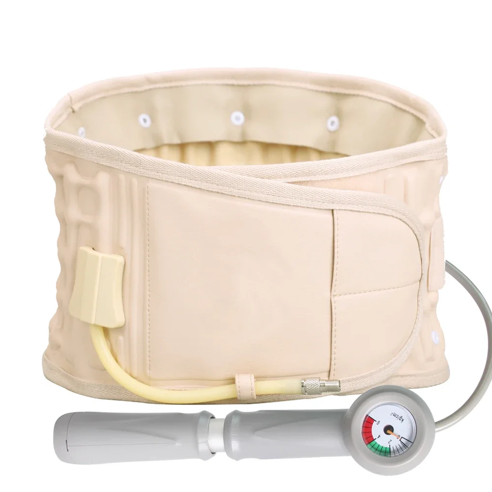 

Lumbar Spinal Cord Air Traction Inflatable Support Belt Relief Low Back Pain Protector