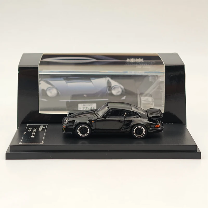 Maestro 1:64 escala 911 930 Turbo Blackbird colección decración simulación coche modelo exhibición estática juguete regalo recuerdo