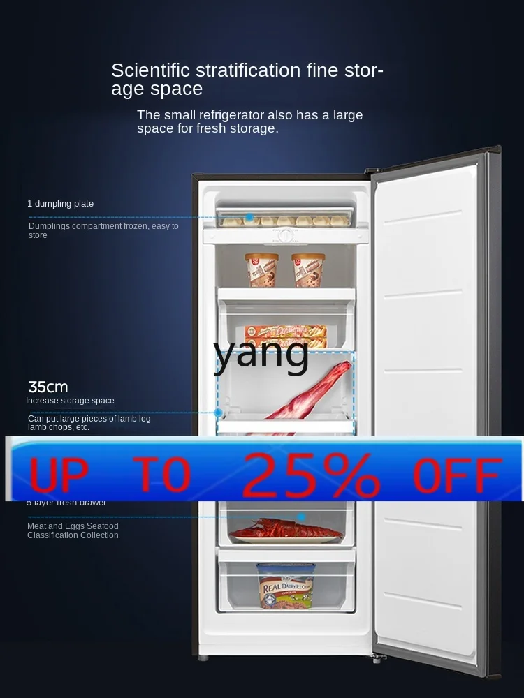 CX Household Drawer-Type Fresh-Keeping Refrigerated Breastmilk Storage Freezer Full Frozen Mini Refrigerator