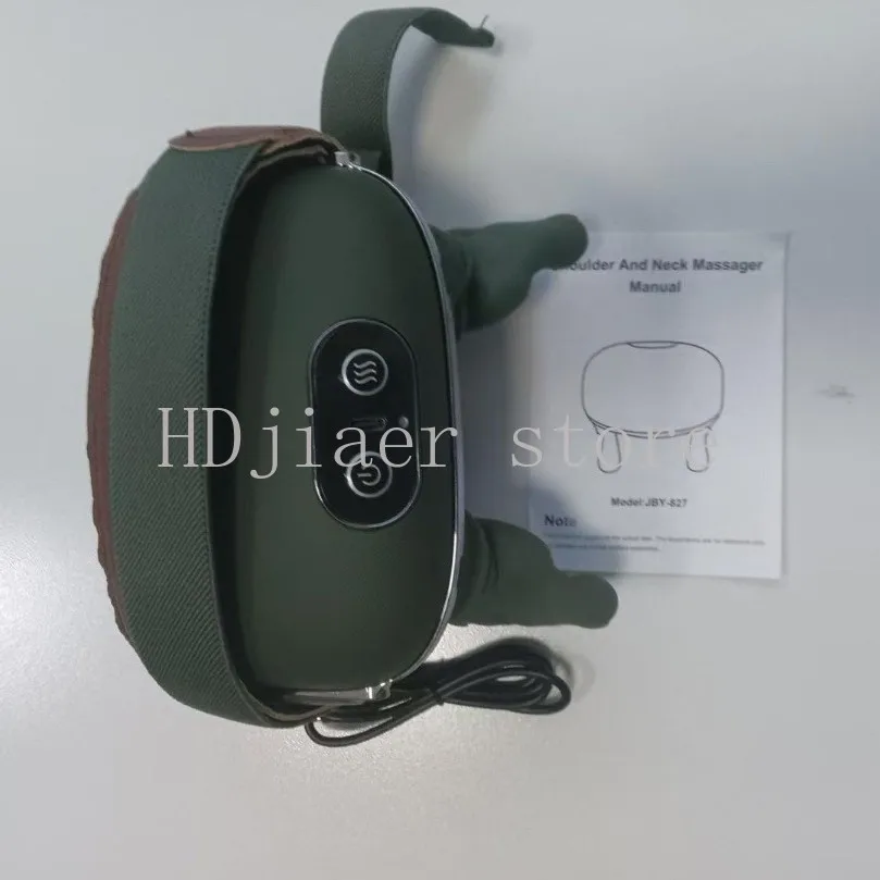 Electric Neck Shoulder Massager for Trapezius Muscle, Deep Tissue Kneading Massage Device for Parents Gift