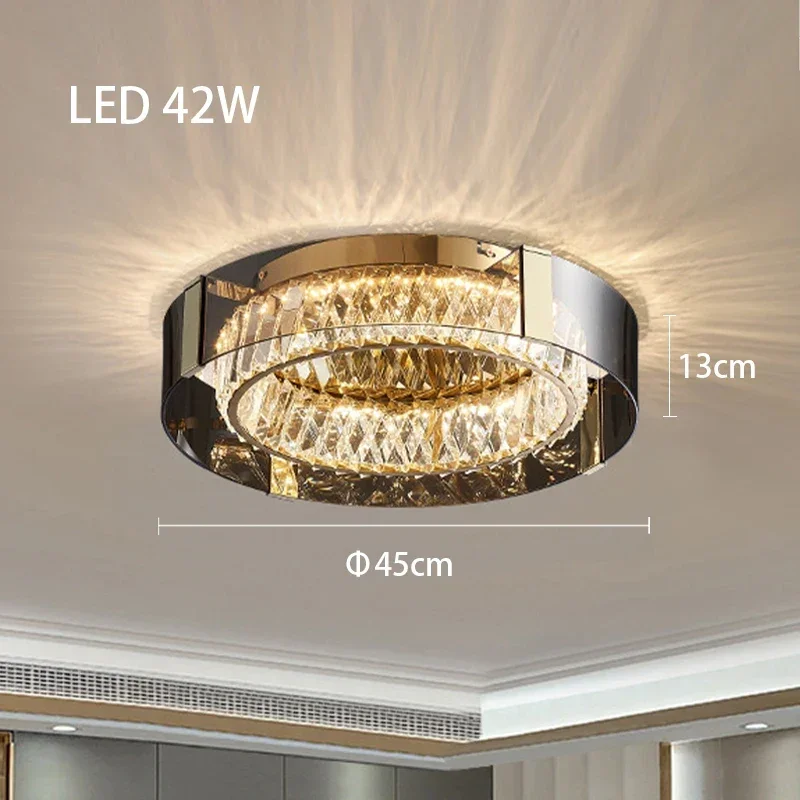 ZIMULONG LED Crystal Ceiling Lamp 7