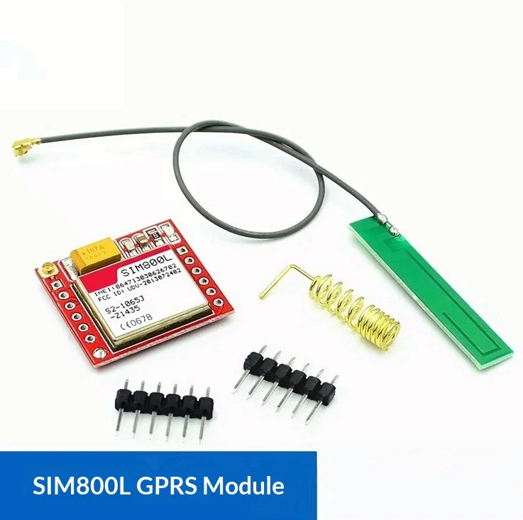 

Модуль GSM GPRS SIM800L, плата для разработки на базе Micro SIM-карты