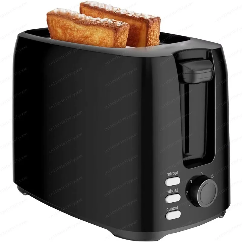 2 Pieces Retro Smart Electric Mini Toaster with Thaw and Heat, Household, Energy Saving, Level 1 Energy Efficiency