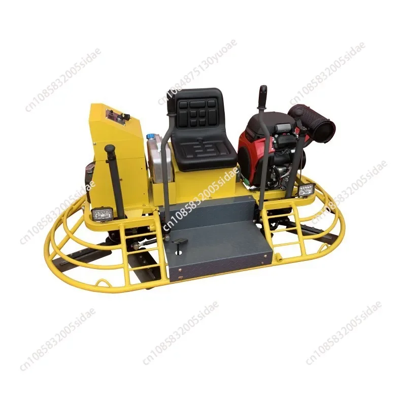 Concrete Car-Type Power Trowel Double-Disc Driving Light Collector Floor Polishing Machine Pavement Calender Trowel Machine