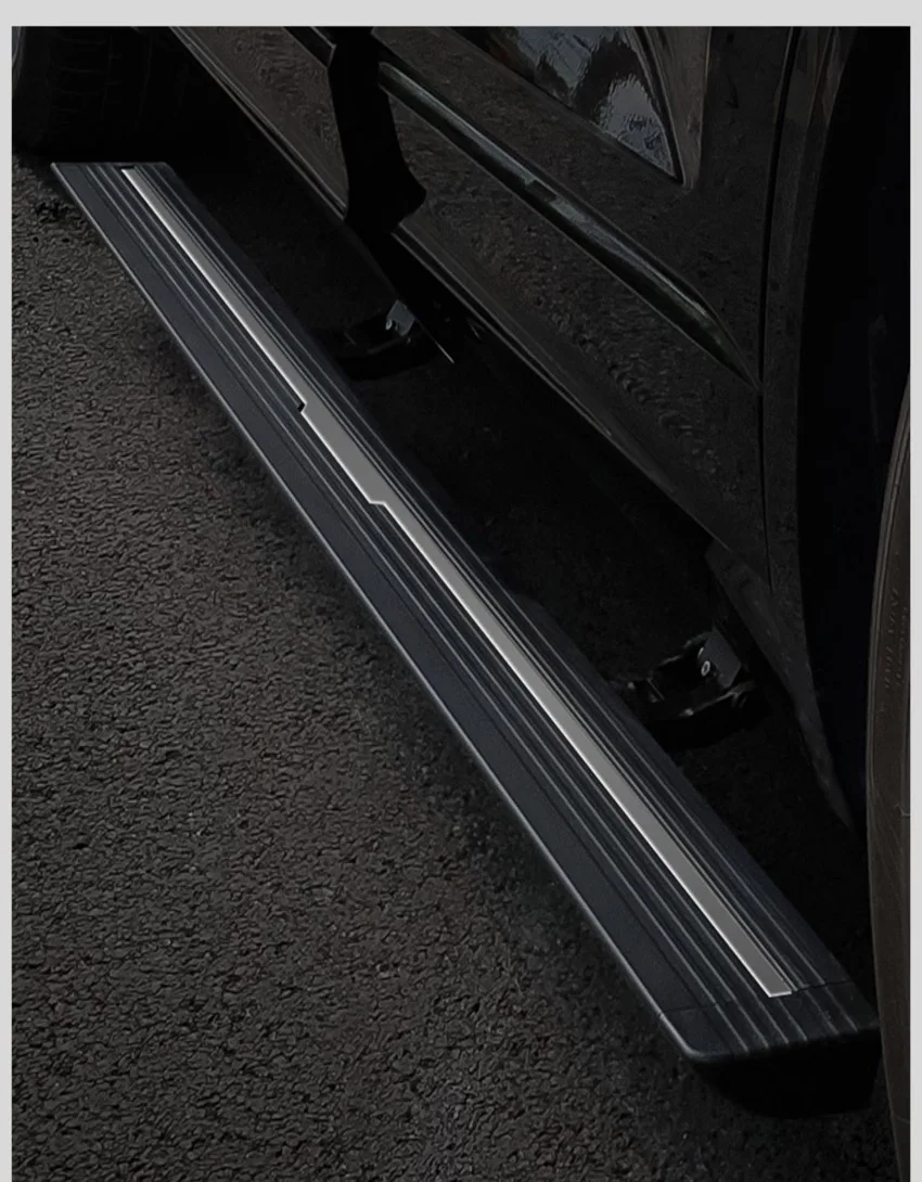 New arrival electric scalable running board side step bar for Jaguar F-pace Fpace, Thicken&widen,can load 200kg,ISO9001 quality