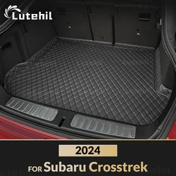 Lutehil Car Trunk Mat For Subaru Crosstrek 2024 Custom Cargo Liner Carpet  Car Accessories Auto Interior Decoration